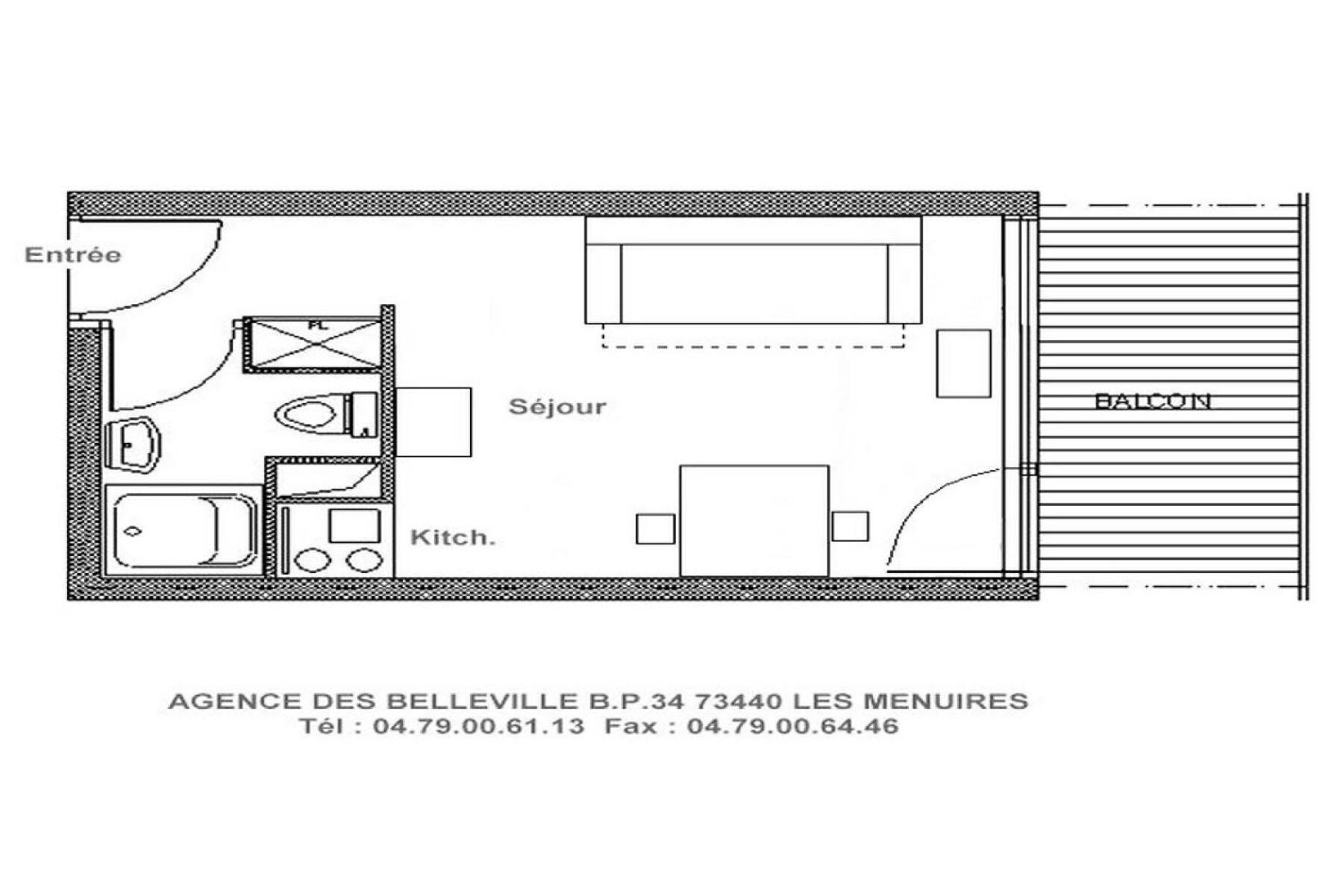 Residence Dorons - Studio Agreable - Centre Station Mae-3404 Saint-Martin-de-Belleville Extérieur photo